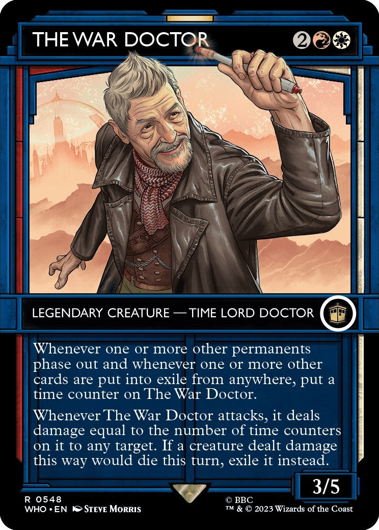 Image for The War Doctor (Showcase) (Universes Beyond: Doctor Who) (548) - Magic: The Gathering