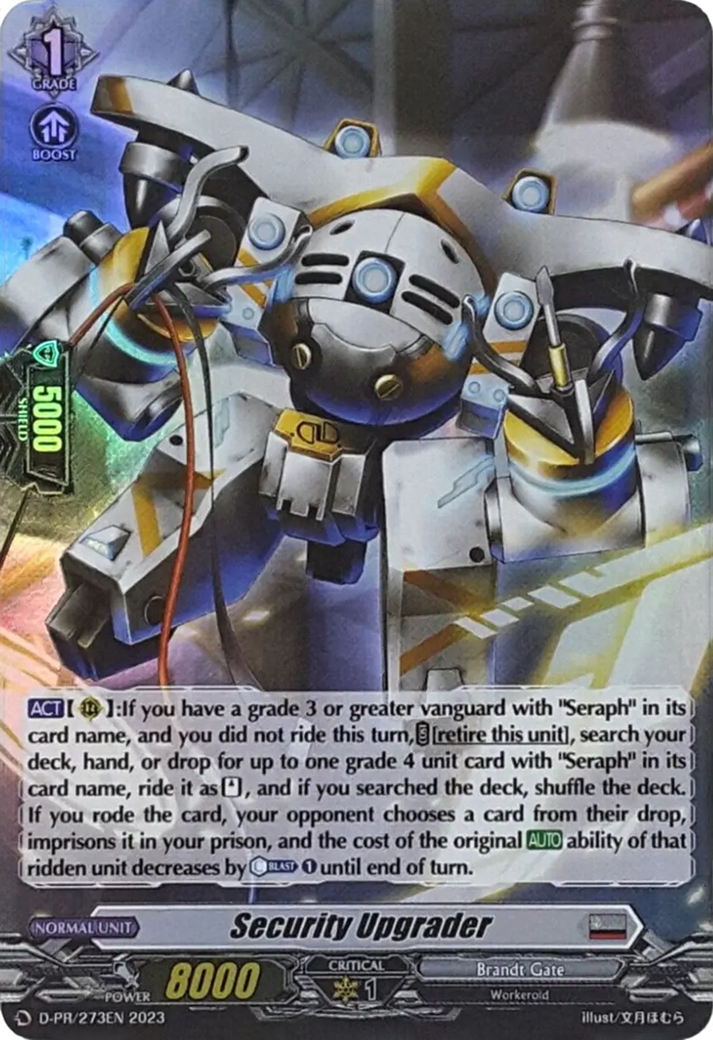 Image for Security Upgrader (Foil) (D Promo Cards) (D-PR/273) - Cardfight Vanguard