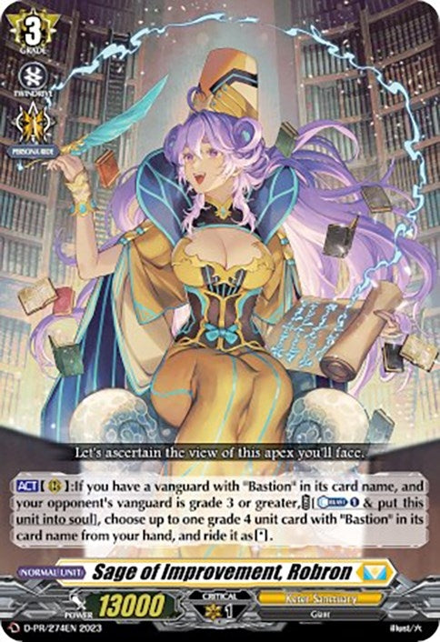 Image for Sage of Improvement, Robron (D Promo Cards) (D-PR/274) - Cardfight Vanguard