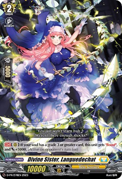 Image for Divine Sister, Languedechat (D Promo Cards) (D-PR/278) - Cardfight Vanguard