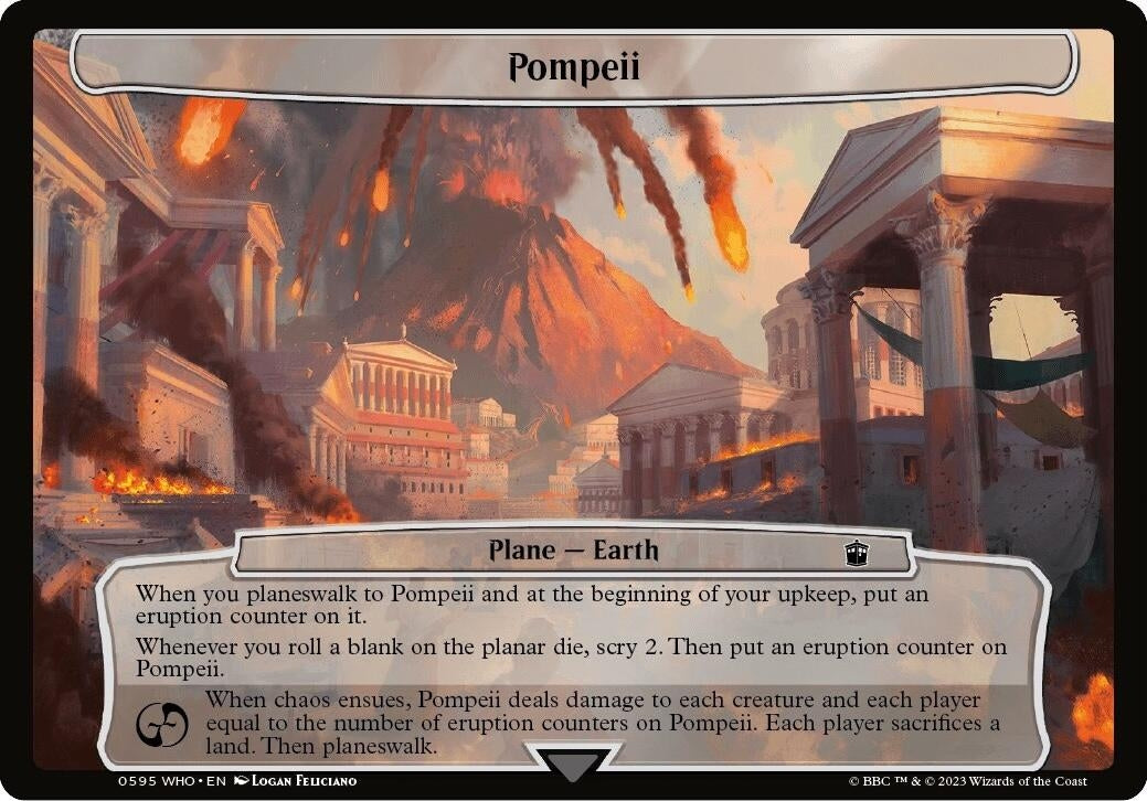 Image for Pompeii (Planechase: Universes Beyond: Doctor Who) (595) - Magic: The Gathering