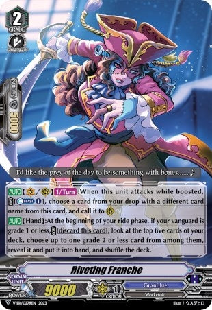 Image for Riveting Franche (V Promo Cards) (V-PR/0279) - Cardfight Vanguard