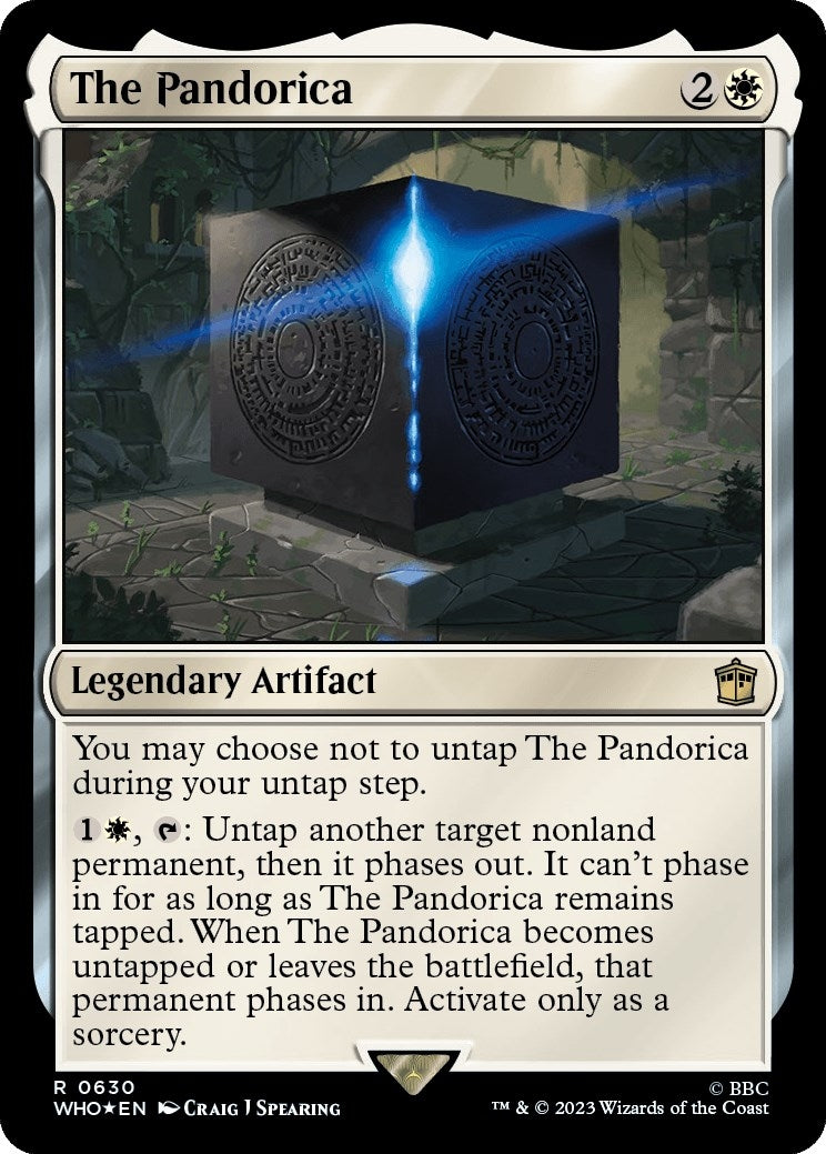 Image for The Pandorica (Surge Foil) (Universes Beyond: Doctor Who) (630) - Magic: The Gathering