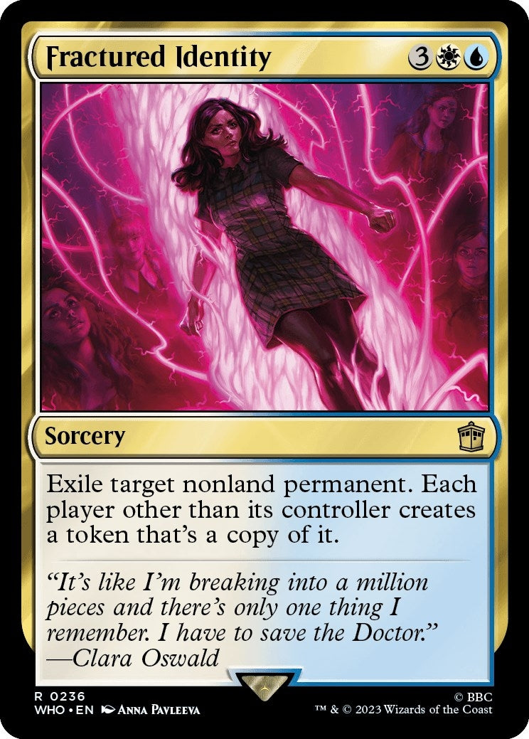 Image for Fractured Identity (Universes Beyond: Doctor Who) (236) - Magic: The Gathering