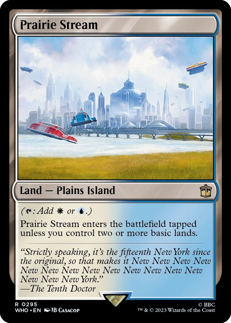 Image for Prairie Stream (Universes Beyond: Doctor Who) (295) - Magic: The Gathering