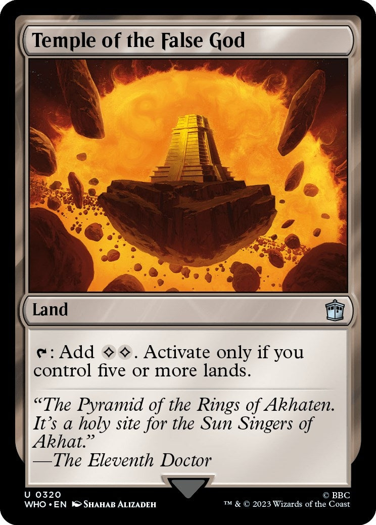 Image for Temple of the False God (Universes Beyond: Doctor Who) (320) - Magic: The Gathering