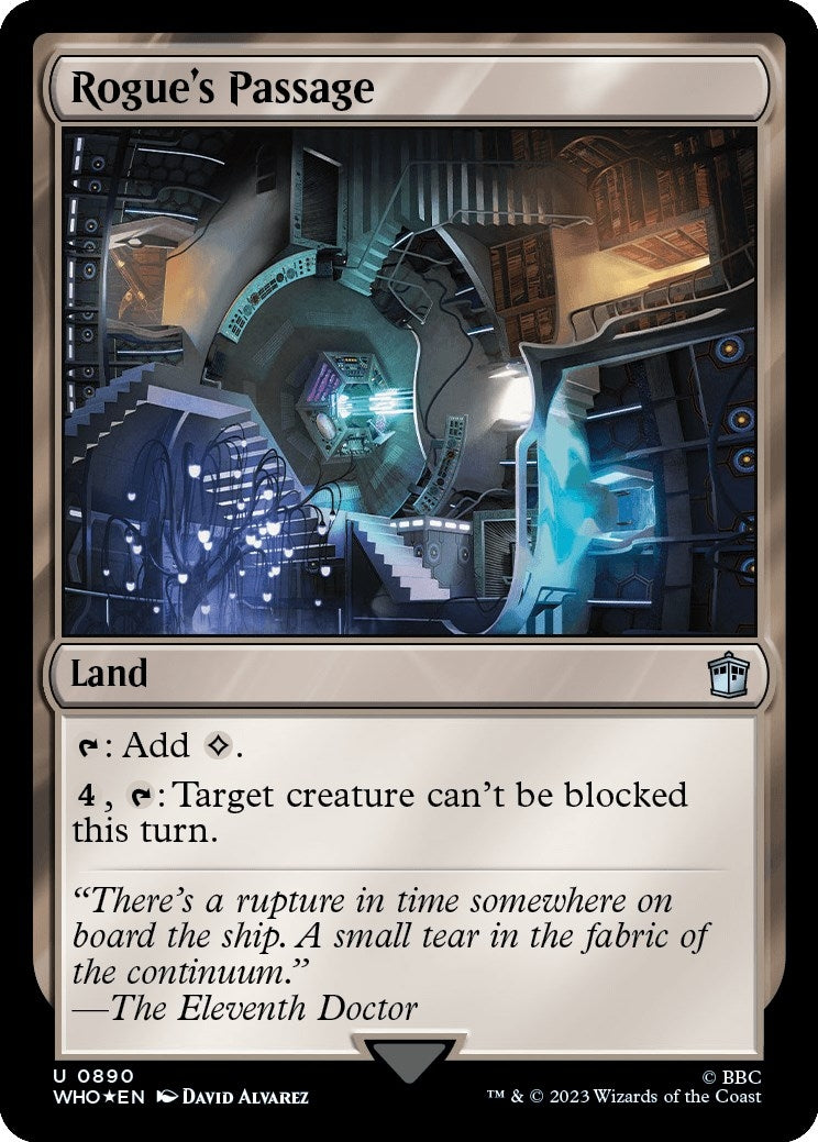 Image for Rogue's Passage (Surge Foil) (Universes Beyond: Doctor Who) (890) - Magic: The Gathering