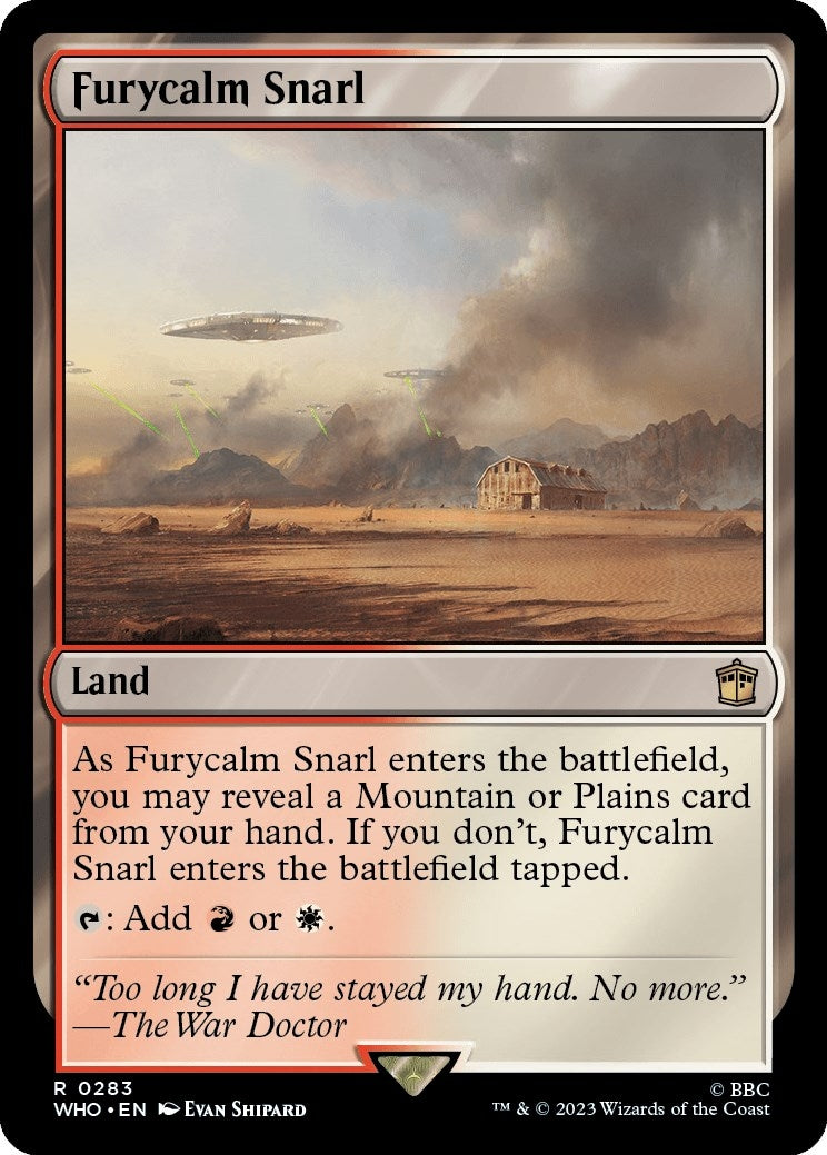 Image for Furycalm Snarl (Universes Beyond: Doctor Who) (283) - Magic: The Gathering