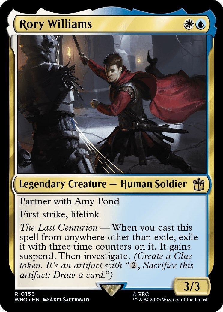 Image for Rory Williams (Universes Beyond: Doctor Who) (153) - Magic: The Gathering