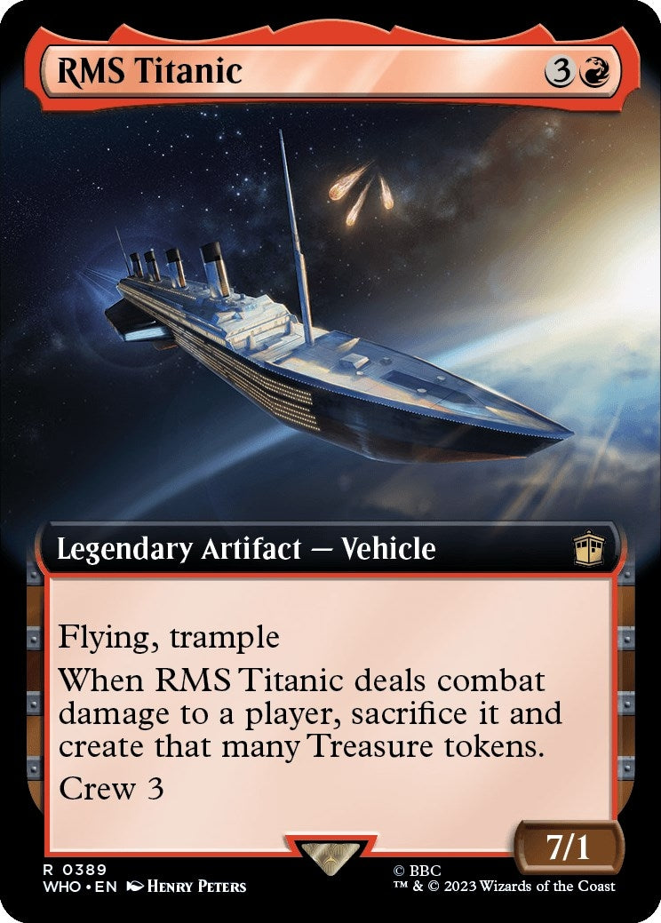 Image for RMS Titanic (Extended Art) (Universes Beyond: Doctor Who) (389) - Magic: The Gathering