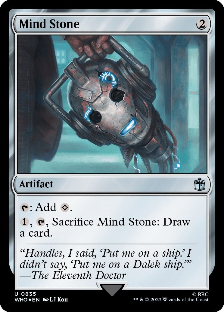 Image for Mind Stone (Surge Foil) (Universes Beyond: Doctor Who) (835) - Magic: The Gathering