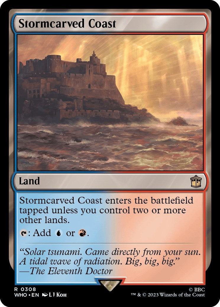 Image for Stormcarved Coast (Universes Beyond: Doctor Who) (308) - Magic: The Gathering