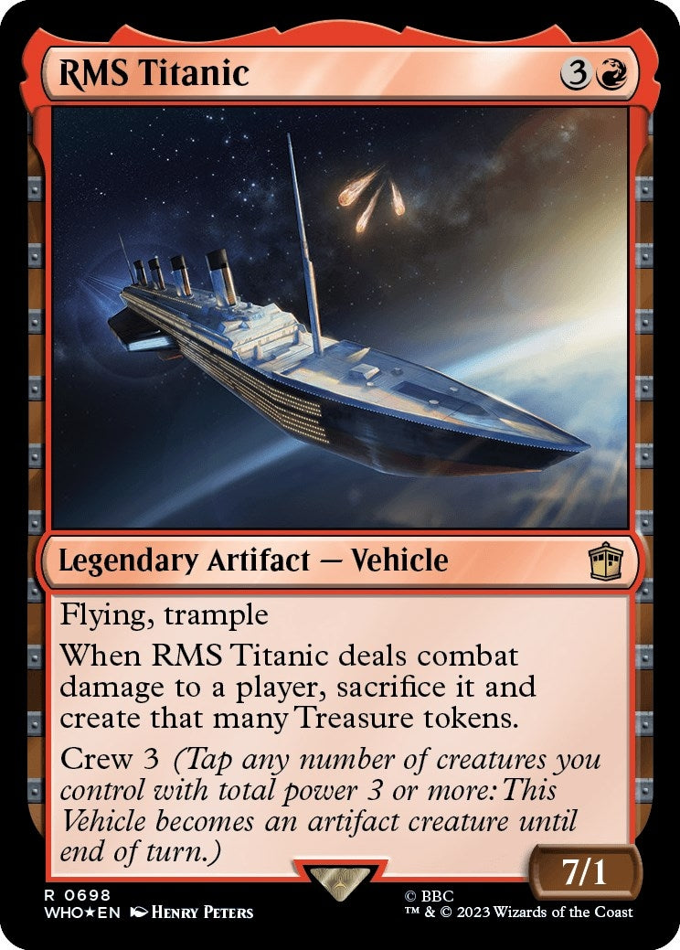 Image for RMS Titanic (Surge Foil) (Universes Beyond: Doctor Who) (698) - Magic: The Gathering