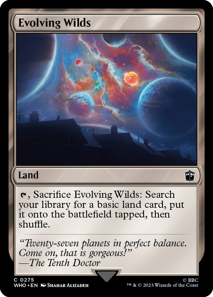 Image for Evolving Wilds (Universes Beyond: Doctor Who) (275) - Magic: The Gathering