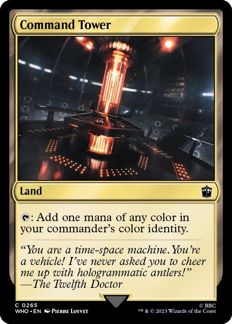 Image for Command Tower (0265) (Universes Beyond: Doctor Who) (265) - Magic: The Gathering