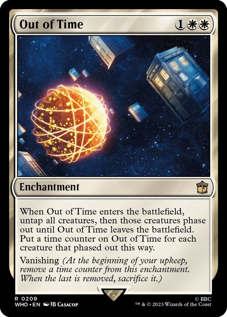 Image for Out of Time (Universes Beyond: Doctor Who) (209) - Magic: The Gathering