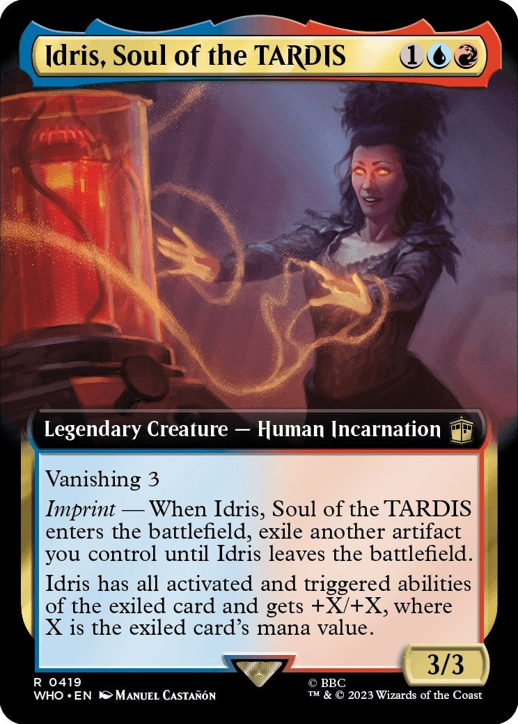 Image for Idris, Soul of the TARDIS (Extended Art) (Universes Beyond: Doctor Who) (419) - Magic: The Gathering