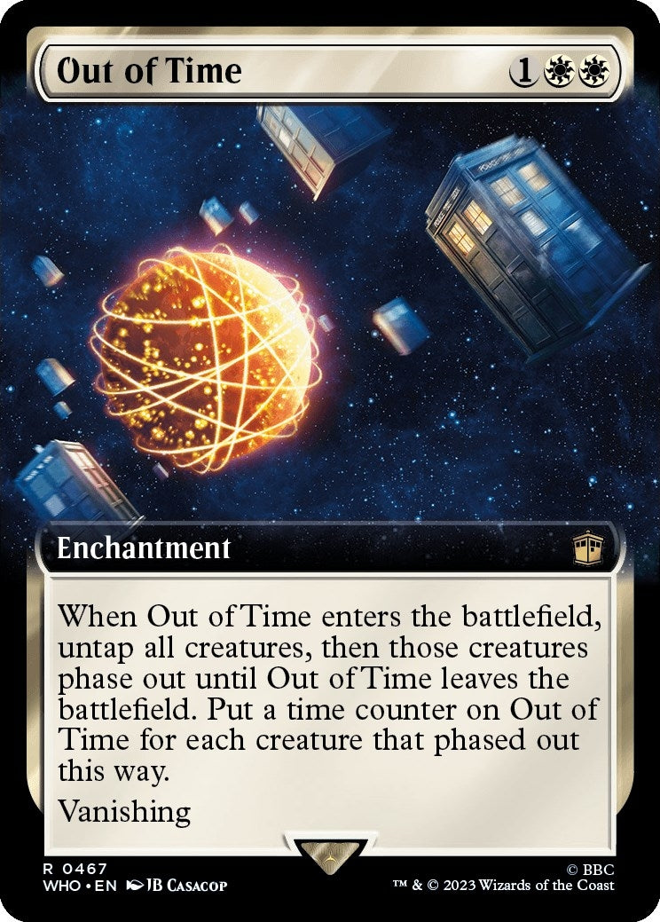 Image for Out of Time (Extended Art) (Universes Beyond: Doctor Who) (467) - Magic: The Gathering