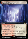 Image for Sunbaked Canyon (Extended Art) (Surge Foil) (Universes Beyond: Doctor Who) (1110) - Magic: The Gathering