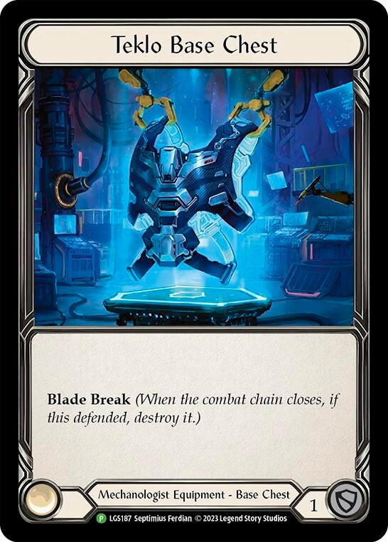 Image for Teklo Base Chest - LGS187 (Flesh and Blood: Promo Cards) (LGS187) - Flesh and Blood TCG