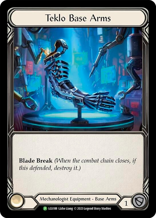 Image for Teklo Base Arms - LGS188 (Flesh and Blood: Promo Cards) (LGS188) - Flesh and Blood TCG