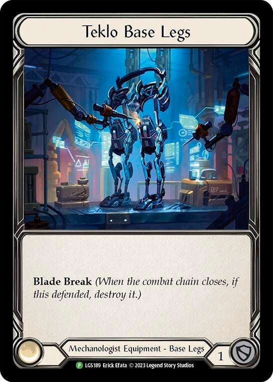 Image for Teklo Base Legs - LGS189 (Flesh and Blood: Promo Cards) (LGS189) - Flesh and Blood TCG