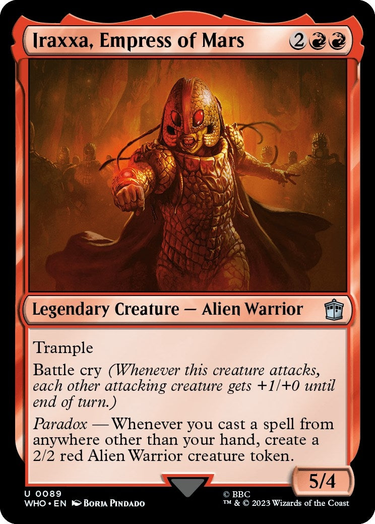 Image for Iraxxa, Empress of Mars (Universes Beyond: Doctor Who) (89) - Magic: The Gathering
