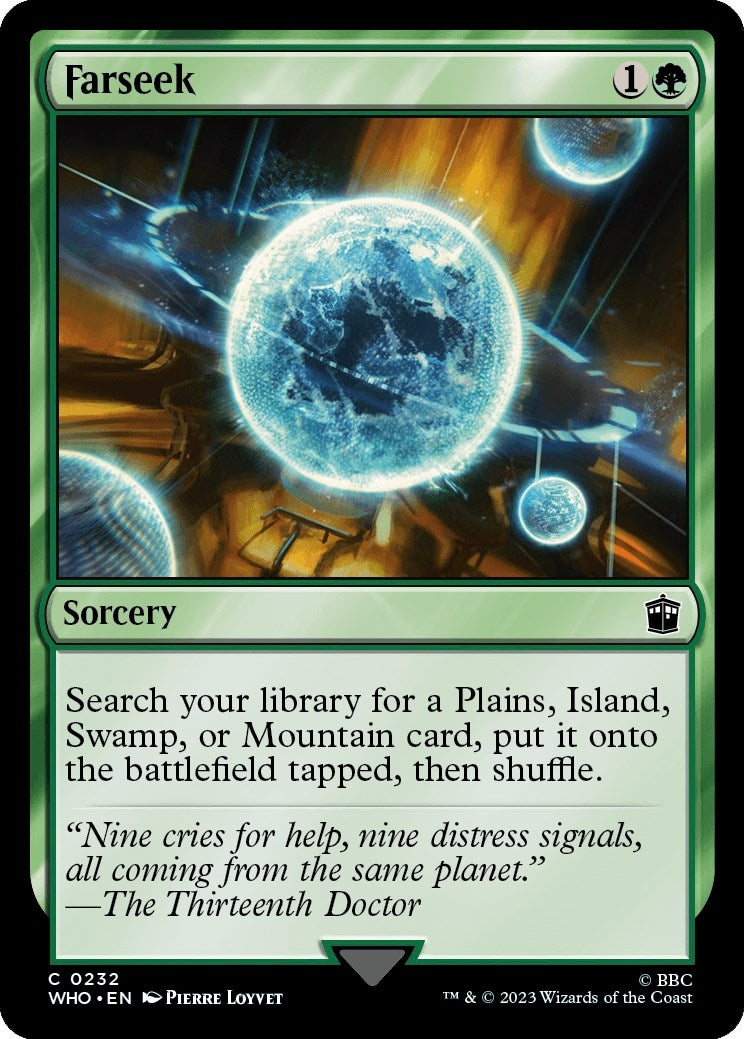 Image for Farseek (Universes Beyond: Doctor Who) (232) - Magic: The Gathering