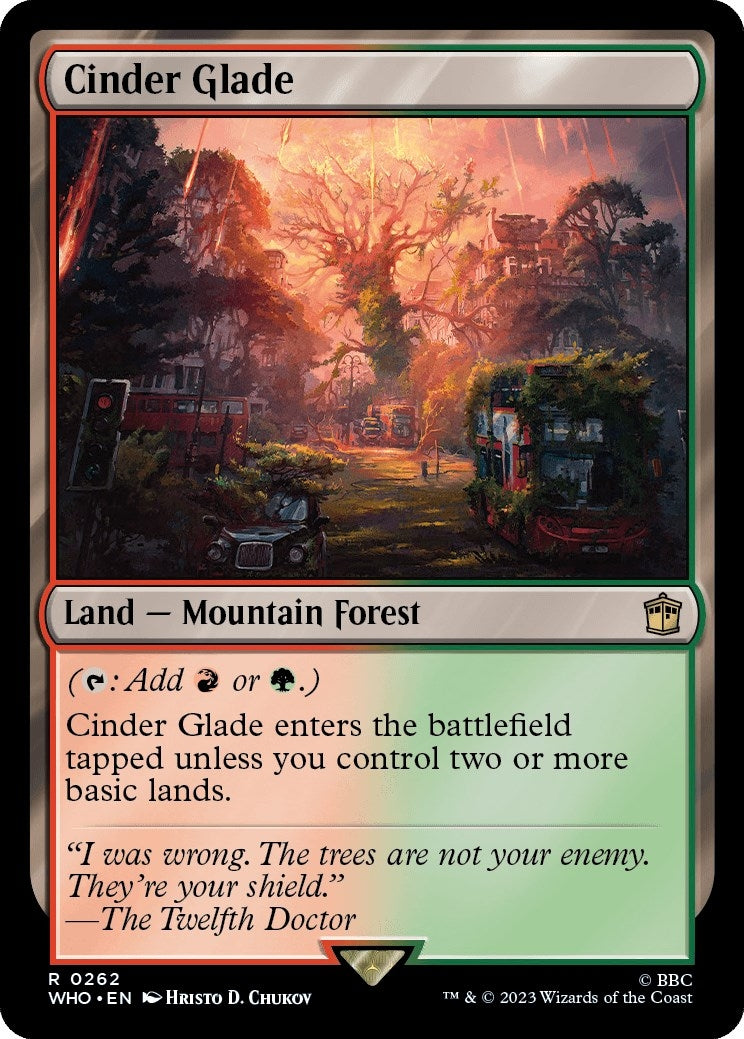 Image for Cinder Glade (Universes Beyond: Doctor Who) (262) - Magic: The Gathering