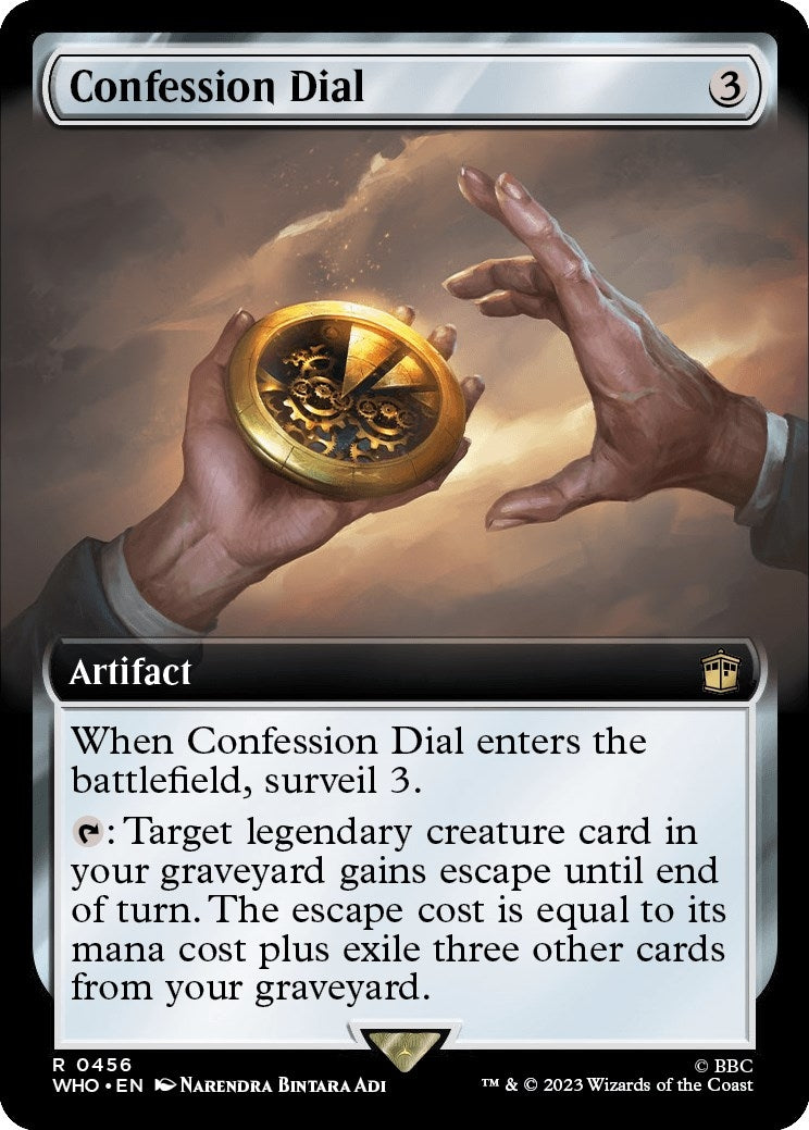 Image for Confession Dial (Extended Art) (Universes Beyond: Doctor Who) (456) - Magic: The Gathering