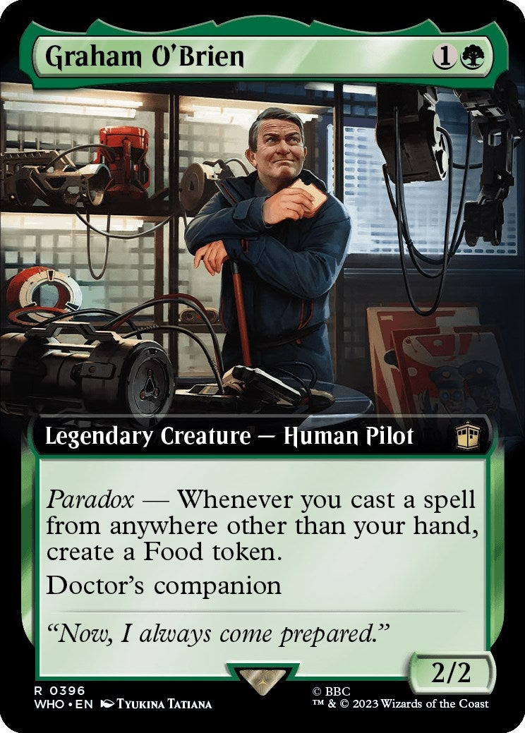 Image for Graham O'Brien (Extended Art) (Universes Beyond: Doctor Who) (396) - Magic: The Gathering