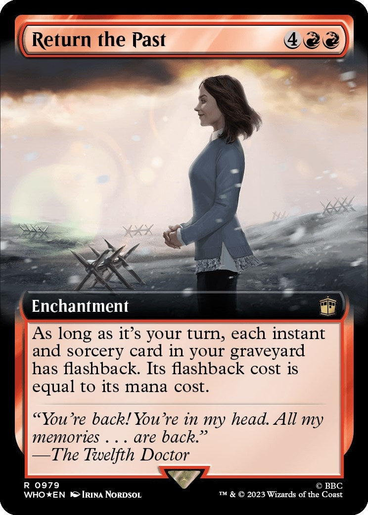Image for Return the Past (Extended Art) (Surge Foil) (Universes Beyond: Doctor Who) (979) - Magic: The Gathering