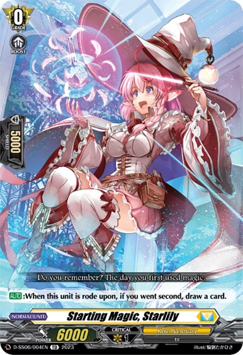 Image for Starting Magic, Starlily (D-SS06: Stand Up Deckset "Gramgrace") (D-SS06/004EN) - Cardfight Vanguard