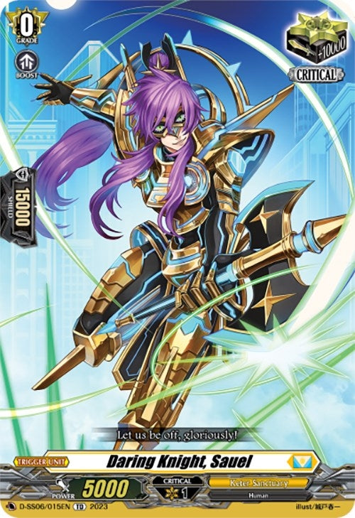 Image for Daring Knight, Sauel (D-SS06: Stand Up Deckset "Gramgrace") (D-SS06/015EN) - Cardfight Vanguard