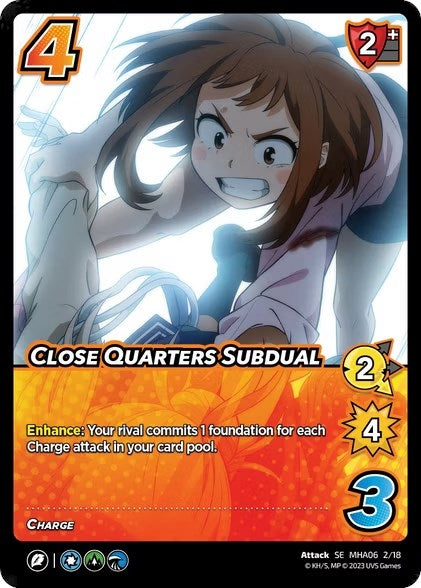 Image for Close Quarters Subdual (UniVersus: My Hero Academia: Jet Burn) (2/18) - UniVersus