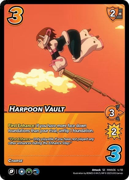 Image for Harpoon Vault (UniVersus: My Hero Academia: Jet Burn) (4/18) - UniVersus