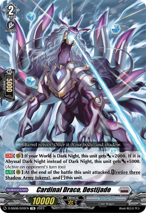 Image for Cardinal Draco, Destijade (D-SS08: Stand Up Deckset "Orfist") (D-SS08/020EN) - Cardfight Vanguard