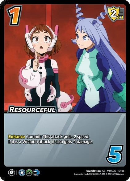 Image for Resourceful (UniVersus: My Hero Academia: Jet Burn) (15/18) - UniVersus