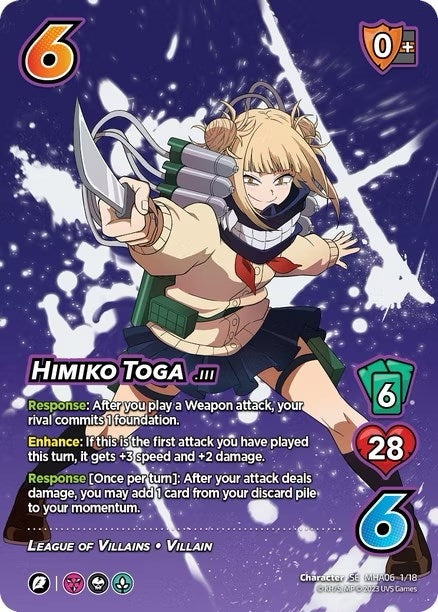 Image for Himiko Toga (UniVersus: My Hero Academia: Jet Burn) (1/18) - UniVersus