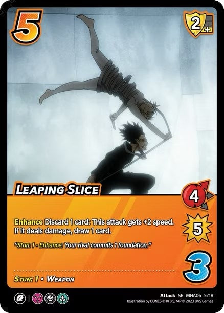 Image for Leaping Slice (UniVersus: My Hero Academia: Jet Burn) (5/18) - UniVersus