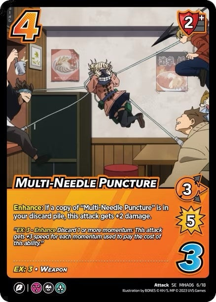 Image for Multi-Needle Puncture (UniVersus: My Hero Academia: Jet Burn) (6/18) - UniVersus