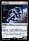Image for Cybership (Surge Foil) (Universes Beyond: Doctor Who) (782) - Magic: The Gathering