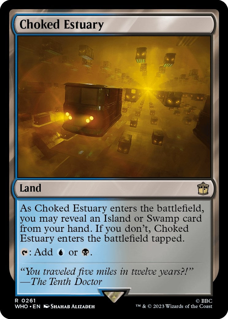 Image for Choked Estuary (Universes Beyond: Doctor Who) (261) - Magic: The Gathering
