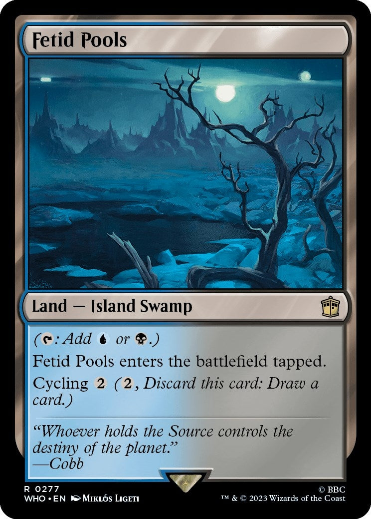 Image for Fetid Pools (Universes Beyond: Doctor Who) (277) - Magic: The Gathering
