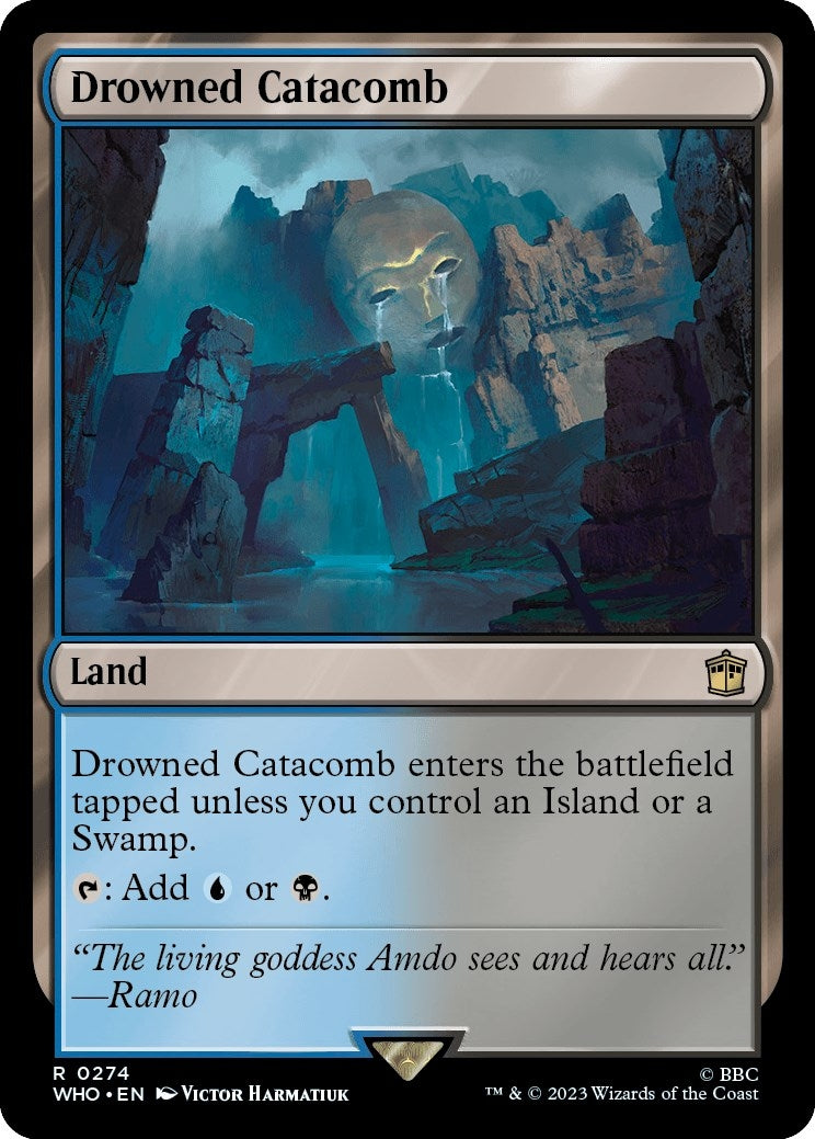Image for Drowned Catacomb (Universes Beyond: Doctor Who) (274) - Magic: The Gathering