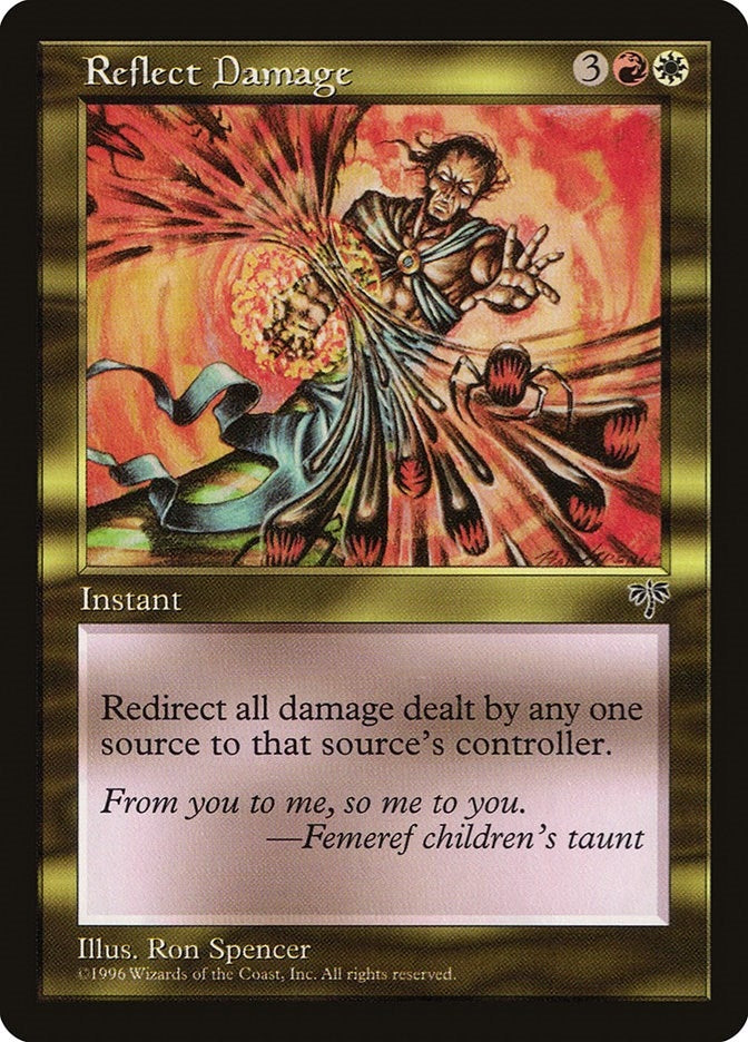 Image for Reflect Damage (Mirage) - Magic: The Gathering