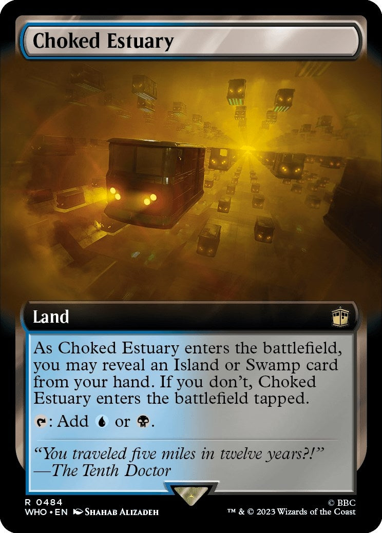 Image for Choked Estuary (Extended Art) (Universes Beyond: Doctor Who) (484) - Magic: The Gathering
