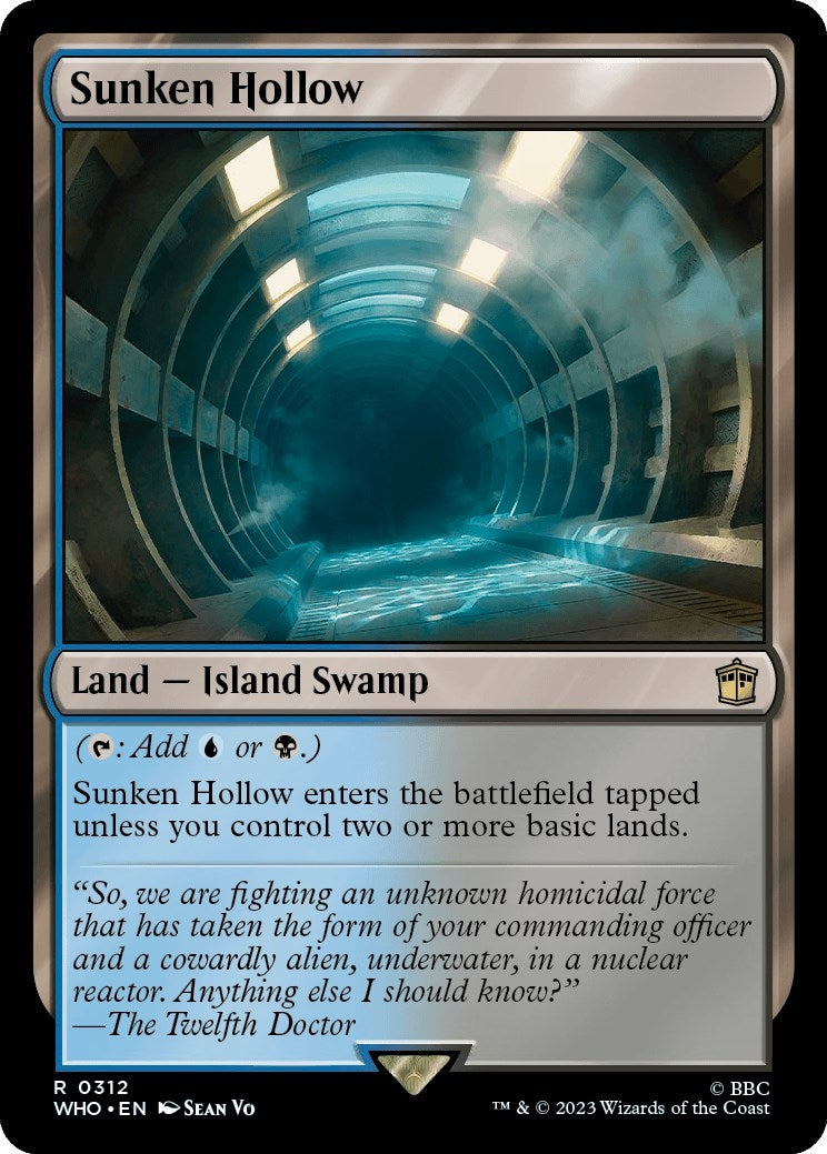 Image for Sunken Hollow (Universes Beyond: Doctor Who) (312) - Magic: The Gathering