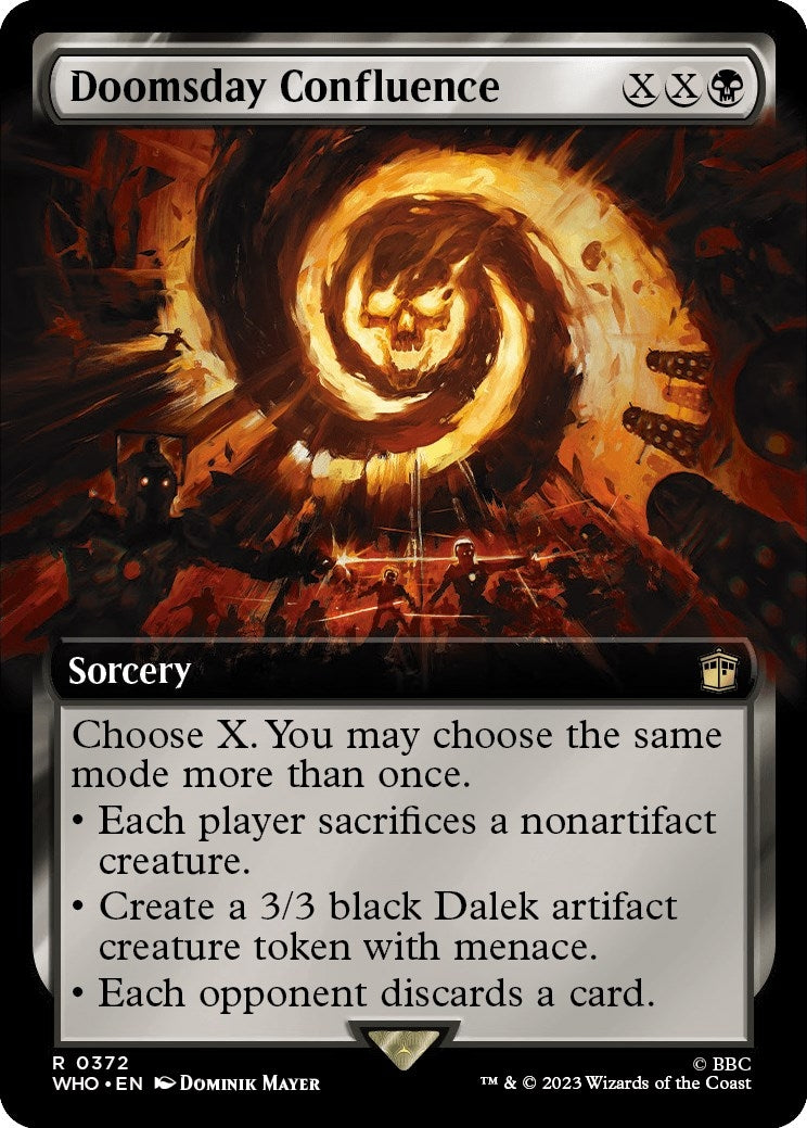 Image for Doomsday Confluence (Extended Art) (Universes Beyond: Doctor Who) (372) - Magic: The Gathering