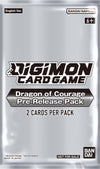 Image for Dragon of Courage Pre-Release Pack - Digimon Card Game